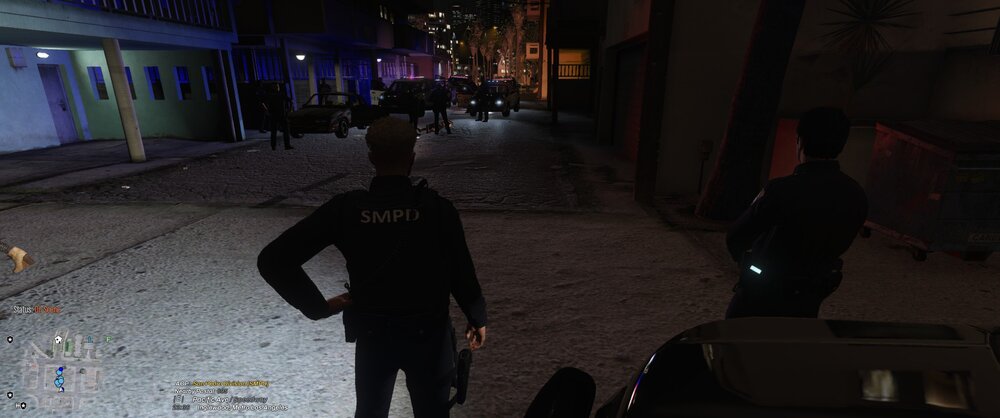 Could contain: clothing, man, person, ground, street, outdoor, night