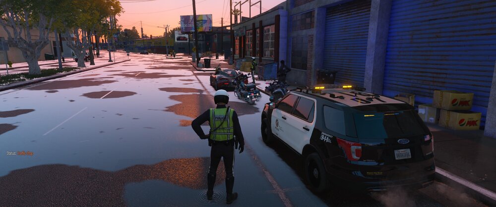 Could contain: land vehicle, outdoor, vehicle, sky, wheel, car, bicycle, street, road, person, ground, way, wet