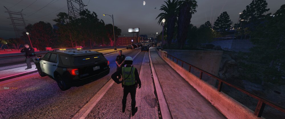 Could contain: sky, outdoor, land vehicle, vehicle, tree, car, pc game, road, ground, street