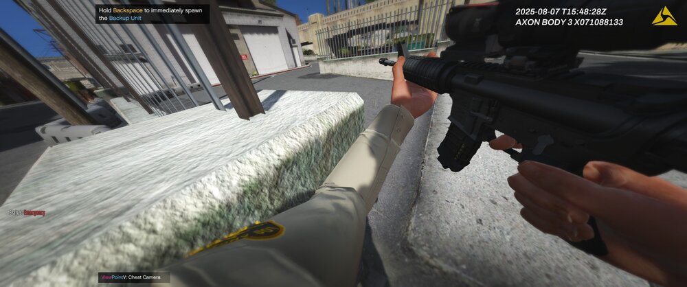 Could contain: screenshot, person, pc game, text, weapon, video game software, outdoor