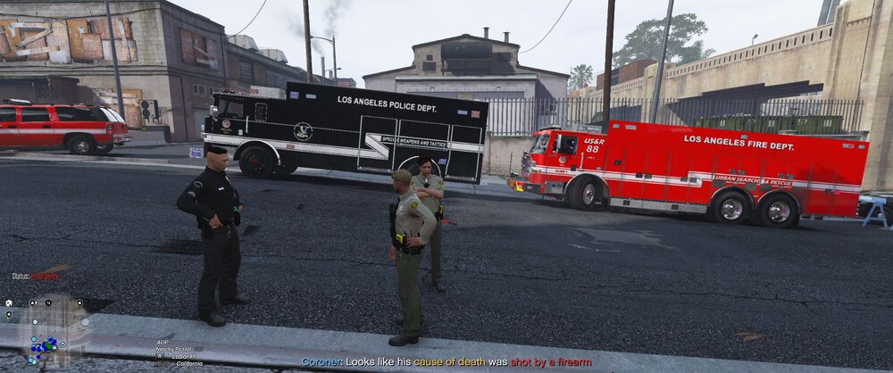 Could contain: outdoor, vehicle, land vehicle, firefighter, wheel, road, truck, text, emergency service, fire, fire department, fire apparatus, emergency vehicle, emergency, transport, street