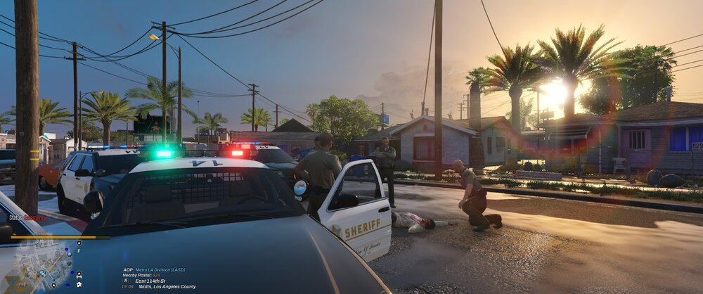 Could contain: outdoor, sky, tree, land vehicle, car, street light, street, ground, light, city, vehicle