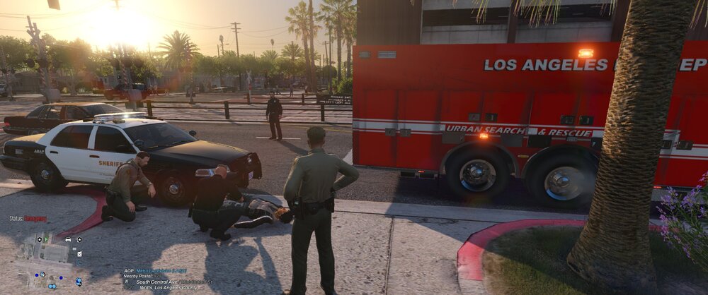 Could contain: vehicle, wheel, land vehicle, outdoor, transport, tire, firefighter, car, tree, auto part, fire, text, ground, truck