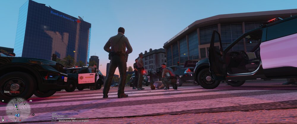 Could contain: sky, outdoor, land vehicle, vehicle, wheel, tire, road, man, street, person, ground, truck