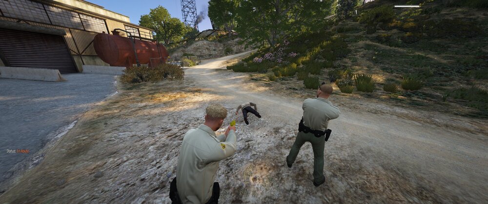 Could contain: outdoor, tree, ground, sky, person