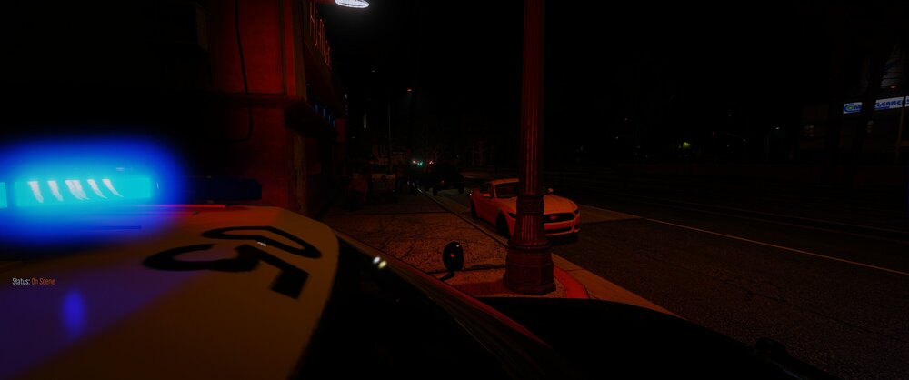 Could contain: screenshot, darkness, light, night, outdoor, street, dark, car