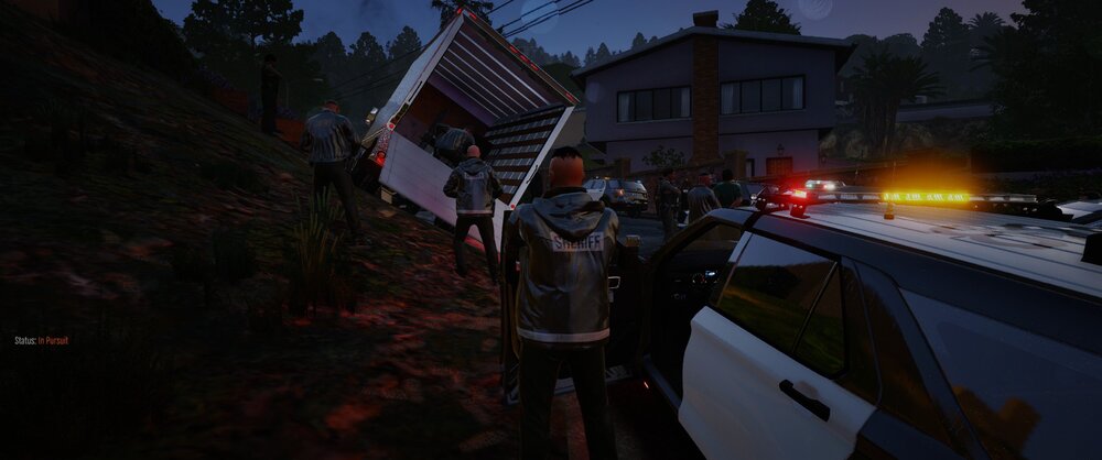 Could contain: outdoor, sky, pc game, screenshot, land vehicle, vehicle, car, tree, video game software, digital compositing