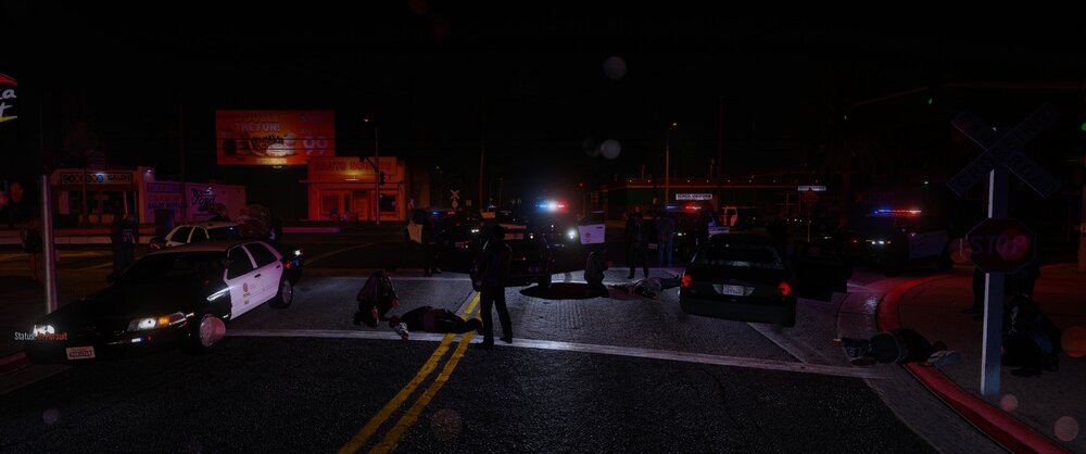 Could contain: outdoor, night, ground, street, light