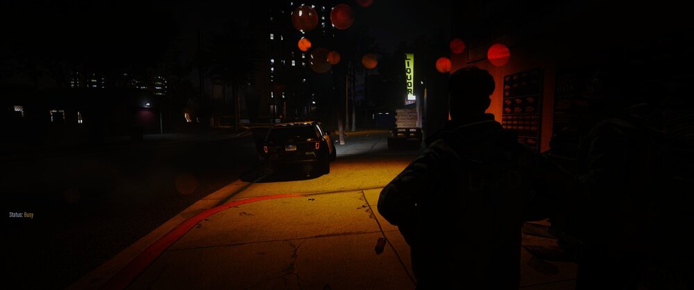 Could contain: outdoor, darkness, car, night, street, land vehicle, vehicle, light, person, city