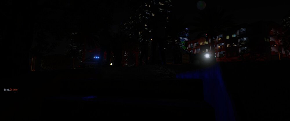 Could contain: darkness, outdoor, night, lighting, light, city, dark