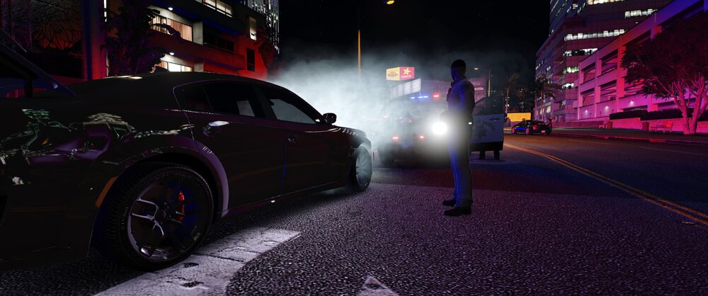 Could contain: wheel, vehicle, land vehicle, tire, automotive design, auto part, outdoor, road, luxury vehicle, automotive lighting, car, ground, street, night, light, automotive, dark