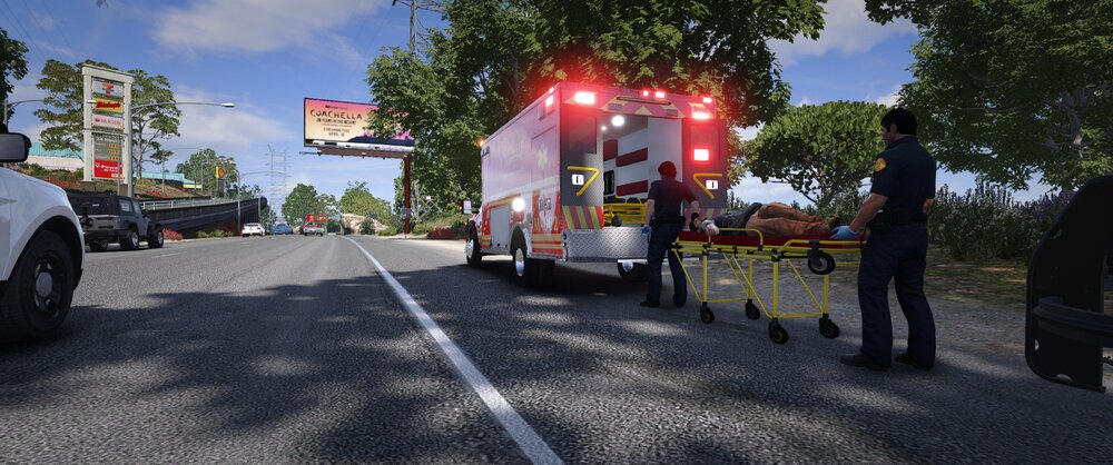 Could contain: sky, outdoor, land vehicle, vehicle, wheel, road, tree, cloud, car, road surface, asphalt, street, person, ground, light