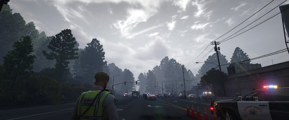 Could contain: outdoor, cloud, sky, tree, road, vehicle, land vehicle, person, street