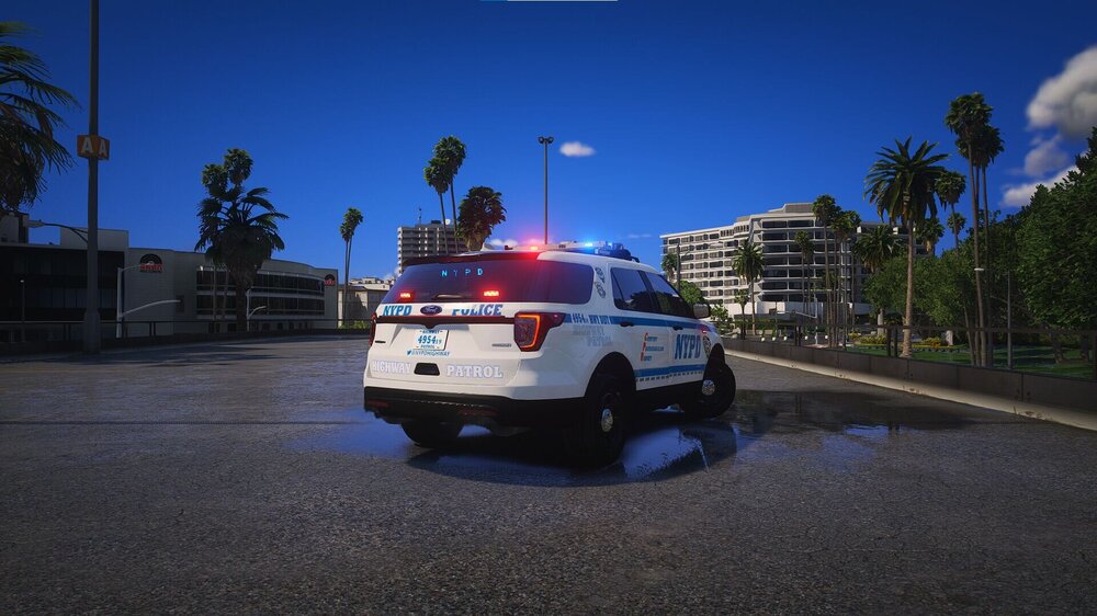 Could contain: sky, outdoor, vehicle, land vehicle, transport, wheel, tree, road, cloud, vehicle registration plate, emergency vehicle, car, emergency service, auto part, automotive exterior, ground, street, ambulance