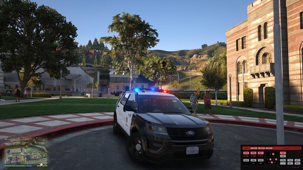 Could contain: land vehicle, vehicle, outdoor, wheel, road, transport, sky, tree, street, police, car