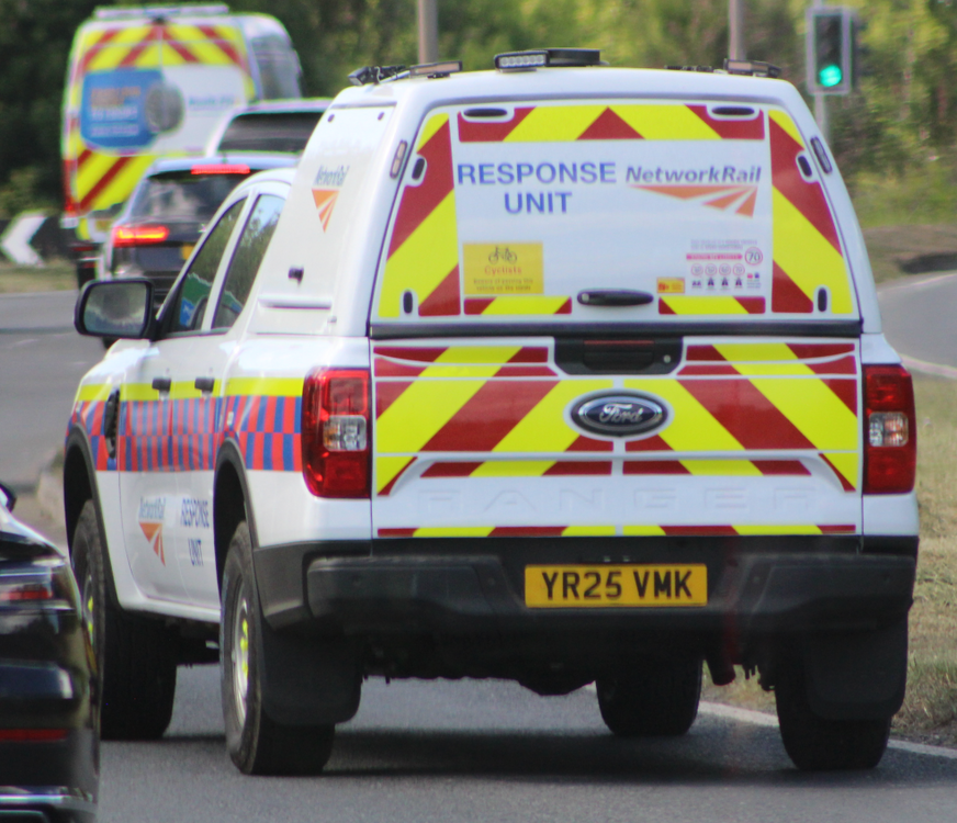 Could contain: vehicle, land vehicle, wheel, outdoor, text, emergency vehicle, emergency service, road, car, emergency, transport, vehicle registration plate, motor vehicle, auto part, mode of transport, automotive exterior, ambulance, street, police