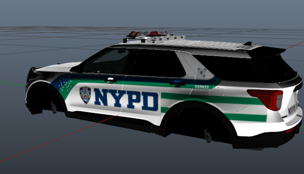 Could contain: vehicle, land vehicle, transport, wheel, police car, car, law enforcement, outdoor, tire, text, automotive exterior, police, ford, roof rack, bumper, emergency vehicle