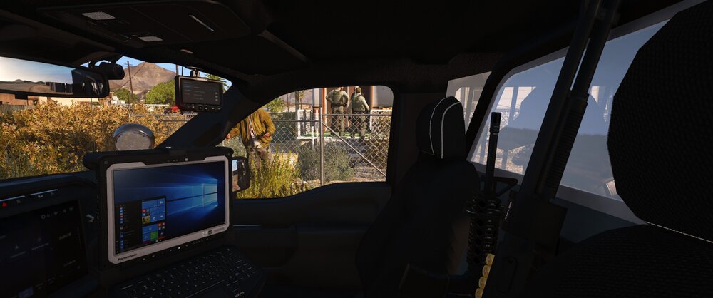 Could contain: computer, vehicle, outdoor, indoor