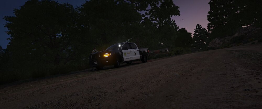 Could contain: outdoor, land vehicle, vehicle, sky, tree, ground, wheel, transport, auto part, night, track