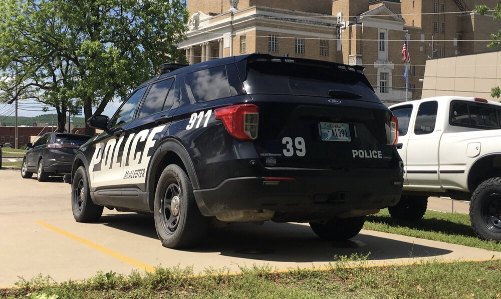 Could contain: vehicle, land vehicle, wheel, tire, outdoor, sport utility vehicle, text, car, auto part, transport, bumper, vehicle registration plate, compact sport utility vehicle, automotive exterior, automotive tire, crossover suv, jeep, fender, mini suv, roof rack, motor vehicle, automotive carrying rack, automotive luggage rack, tread, suv, police, parked