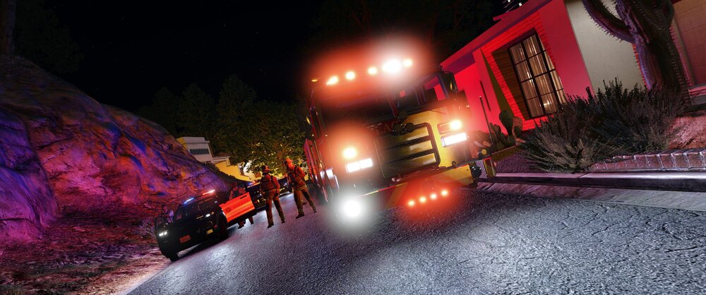 Could contain: outdoor, vehicle, land vehicle, light, street, house, way, ground, night