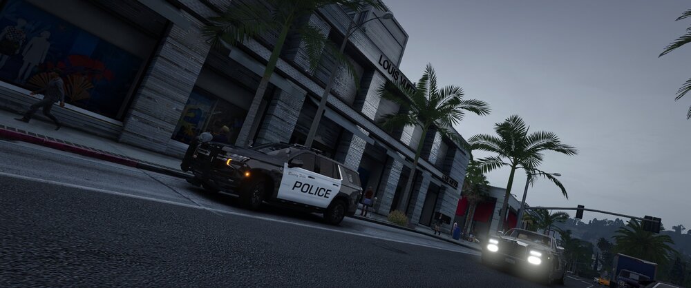 Could contain: outdoor, land vehicle, vehicle, tree, sky, car, road, palm tree, road surface, way, street, city, travel