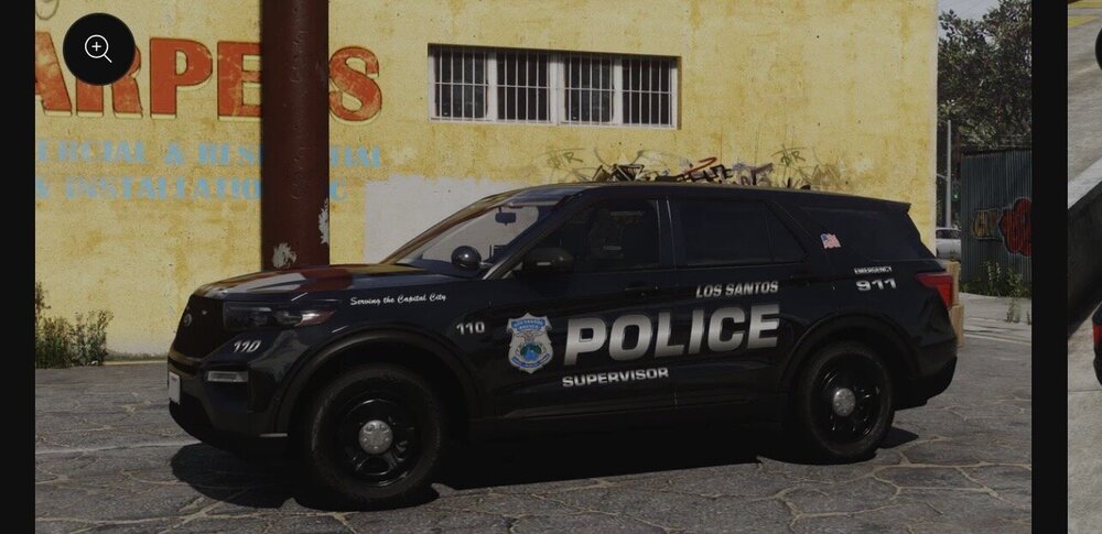 Could contain: vehicle, land vehicle, wheel, text, tire, outdoor, transport, auto part, sport utility vehicle, law enforcement, building, police car, automotive exterior, car, compact sport utility vehicle, police, street, parked