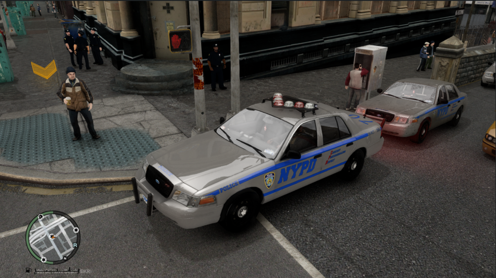 Could contain: vehicle, land vehicle, wheel, transport, tire, road, police, car, outdoor, street