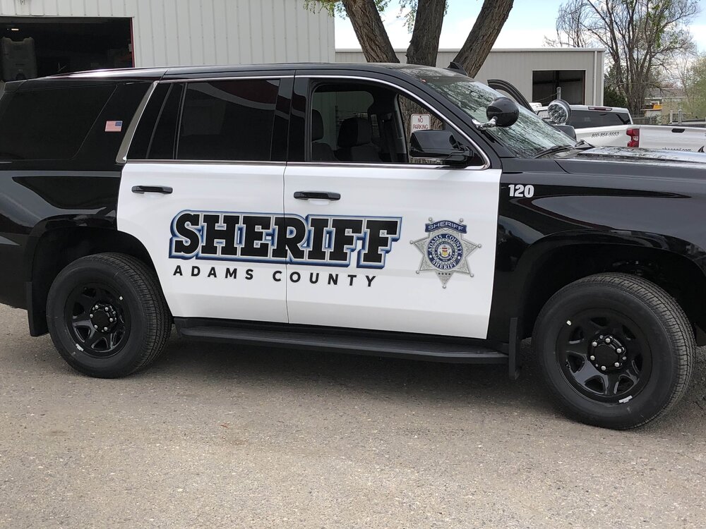 Could contain: vehicle, land vehicle, wheel, text, tire, transport, outdoor, auto part, bumper, automotive exterior, motor vehicle, sport utility vehicle, automotive tire, fender, pickup truck, compact sport utility vehicle, tread, law enforcement, police, car, parked, suv