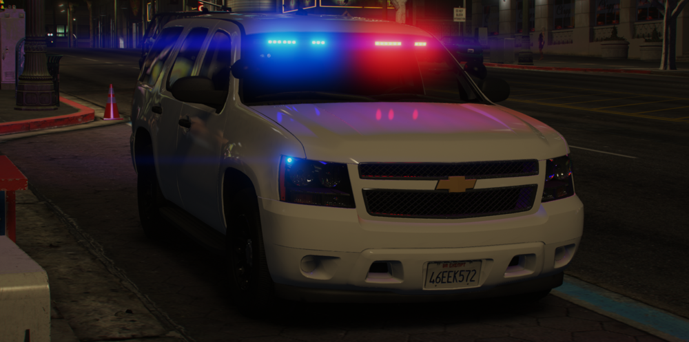 Could contain: vehicle, land vehicle, car, wheel, police, road, outdoor, bumper, law enforcement, vehicle registration plate, chevrolet, police car, light, street