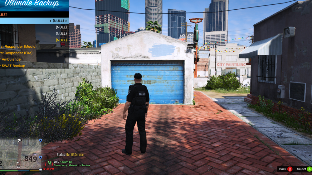 Could contain: building, outdoor, clothing, sky, screenshot, house, pc game, city, person, street