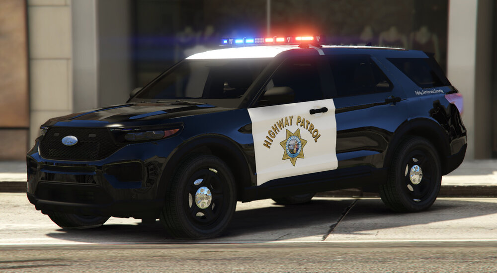 Could contain: vehicle, land vehicle, wheel, tire, sport utility vehicle, bumper, outdoor, auto part, transport, compact sport utility vehicle, ford, law enforcement, motor vehicle, automotive exterior, crossover suv, police car, mitsubishi, ford motor company, police, road, car, suv