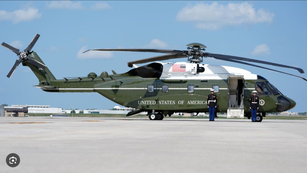 Could contain: transport, aircraft, sky, helicopter, vehicle, outdoor, helicopter rotor, rotorcraft, military helicopter, aviation, air force, military aircraft, air travel, government agency, black hawk, plane, aerospace manufacturer, military, airshow, air