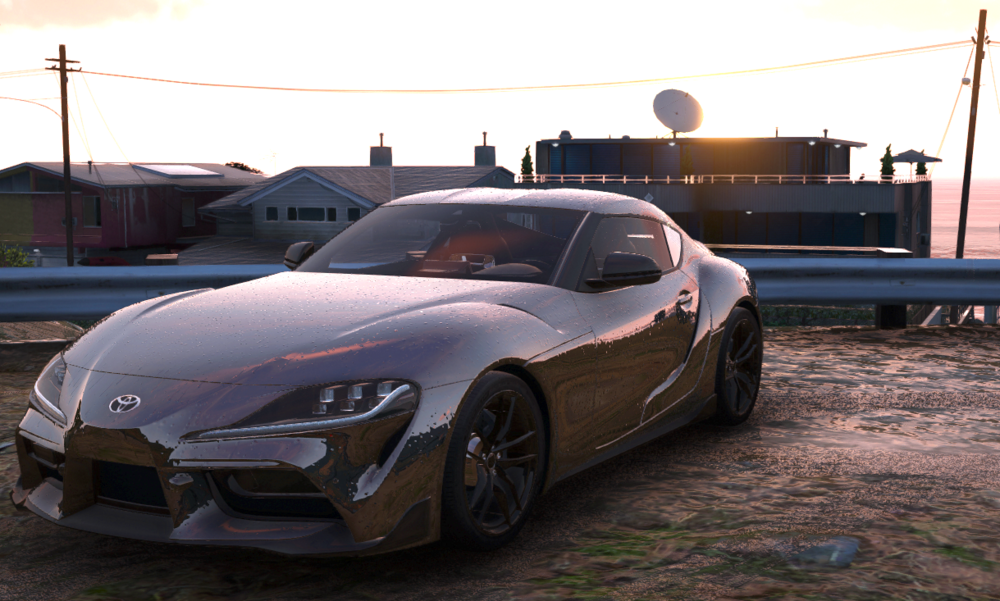 Could contain: sky, land vehicle, vehicle, outdoor, wheel, automotive design, sports car, ground, hood, luxury vehicle, supercar, performance car, personal luxury car, car, parked
