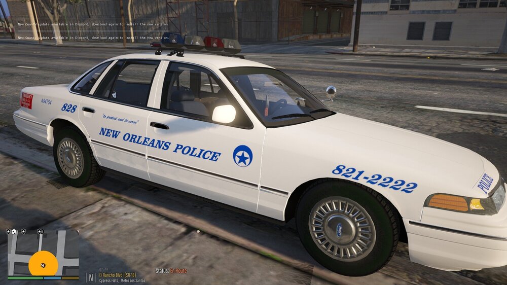 Could contain: vehicle, land vehicle, transport, wheel, text, car, police, tire, outdoor, sedan, ford crown victoria police interceptor, full-size car, police car, law enforcement, parked, ground, street